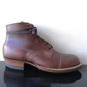 White\'s Boots Men\'s Custom Made Boots in Horween Leather, Handcrafted in USA White main image 4